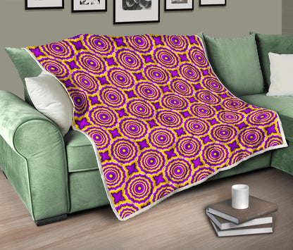 Optical illusion Expansion Quilt Bedspread