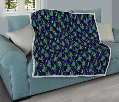 Peacock Art Design Print Quilt Bedspread