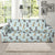 Chess Pattern Print Design 02 Sofa Slipcover