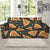 Pizza Pattern Print Design A02 Sofa Slipcover