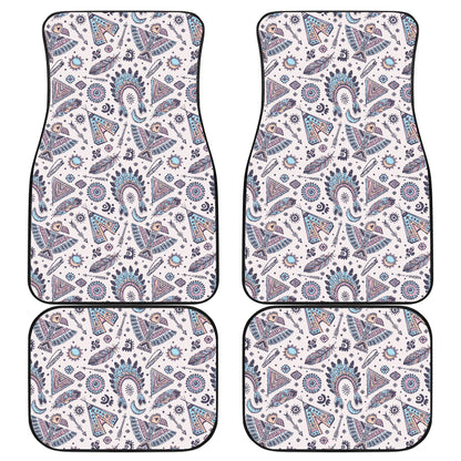 Eagles Native American Indian Symbol Car Floor Mats Front Back