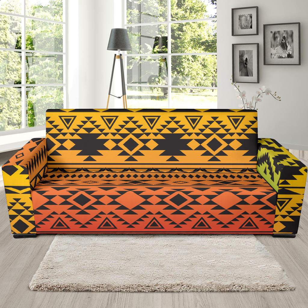 Rastafarian Pattern Print Design A04 Sofa Slipcover