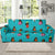 Hula Dancers Pattern Print Design 04 Sofa Slipcover