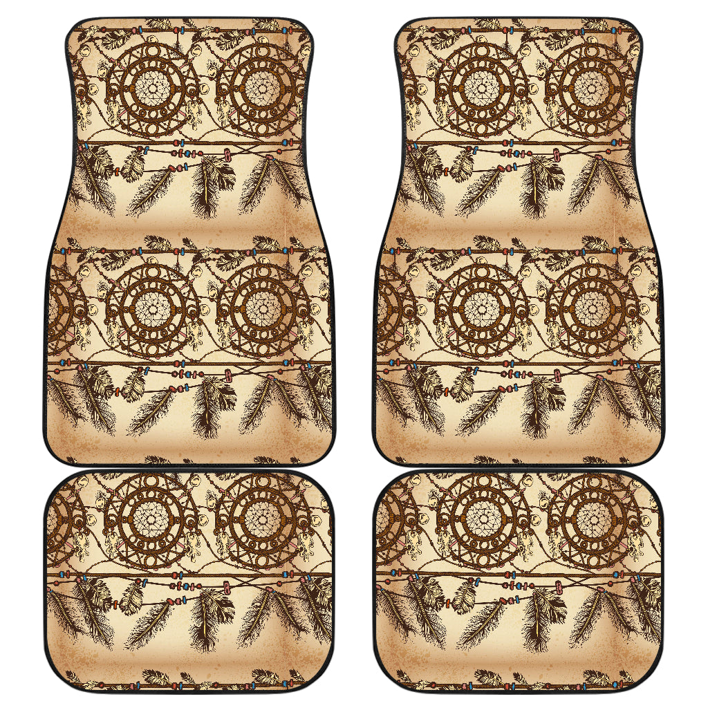 Dream catcher vintage native Car Floor Mats Front Back