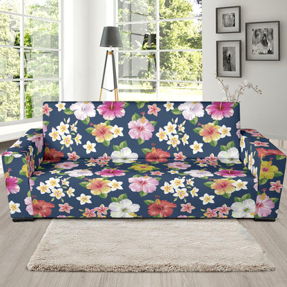 Hibiscus Sweet Print Design LKS304 Sofa Slipcover
