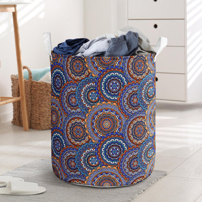 Mandala Boho Chic Design Print Laundry Basket