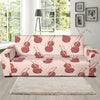 Cello Pattern Print Design 03 Sofa Slipcover