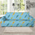 Kayak Pattern Print Design 04 Sofa Slipcover