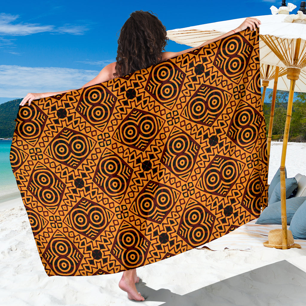African Pattern Print Design 05 Sarong Pareo Wrap