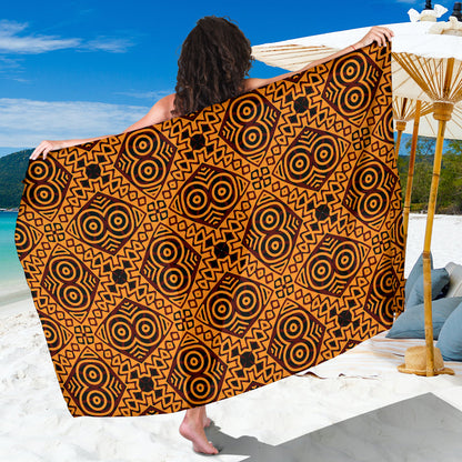 African Pattern Print Design 05 Sarong Pareo Wrap