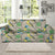 Parakeet Pattern Print Design A02 Sofa Slipcover