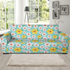 Daffodils Pattern Print Design 02 Sofa Slipcover