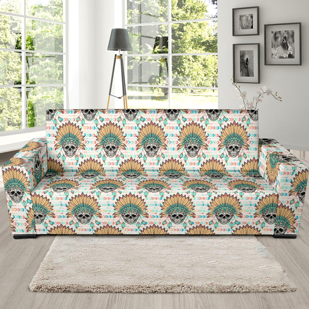 Boho Pattern Print Design 04 Sofa Slipcover