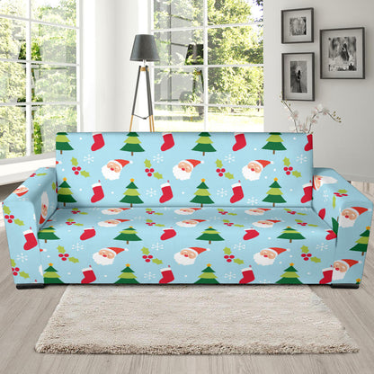 Santa Themed Print Design LKS301 Sofa Slipcover