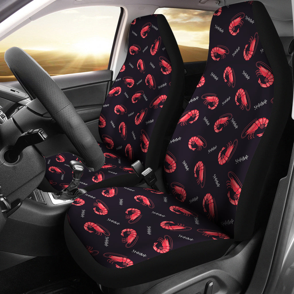 Shrimp Print Design LKS302 Car Seat Covers