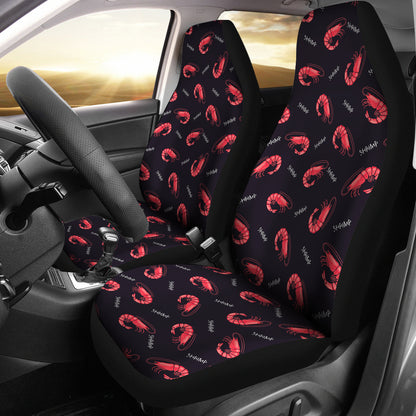 Shrimp Print Design LKS302 Car Seat Covers