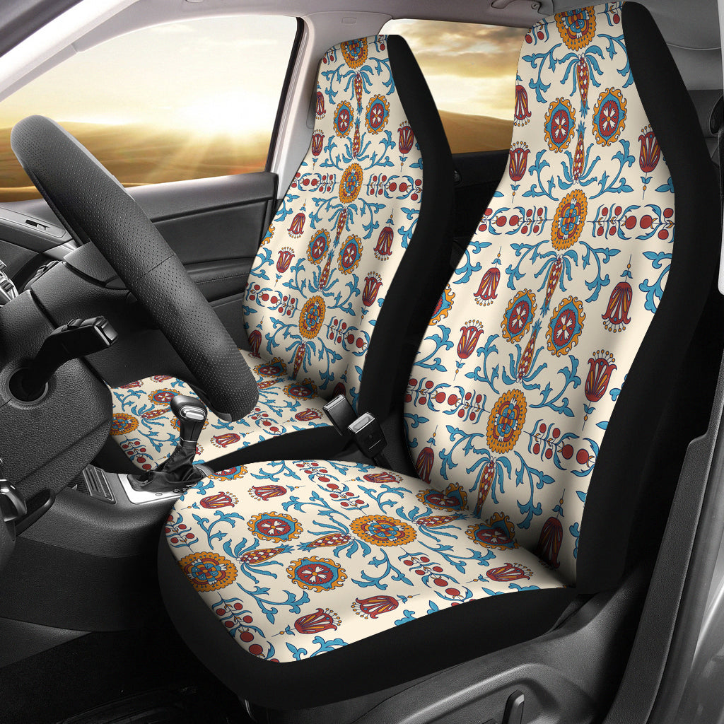 Suzani Print Design LKS301 Car Seat Covers