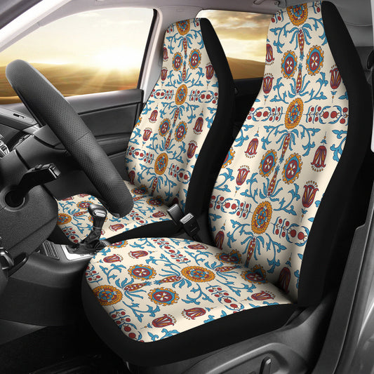Suzani Print Design LKS301 Car Seat Covers