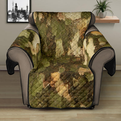 Camo Realistic Tree Texture Print Recliner Cover Protector