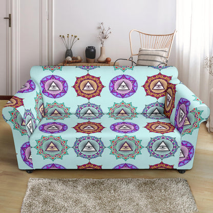 Third Eye Print Design LKS302 Loveseat Couch Slipcover