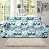 Alaskan Malamute Pattern Print Design 01 Sofa Slipcover