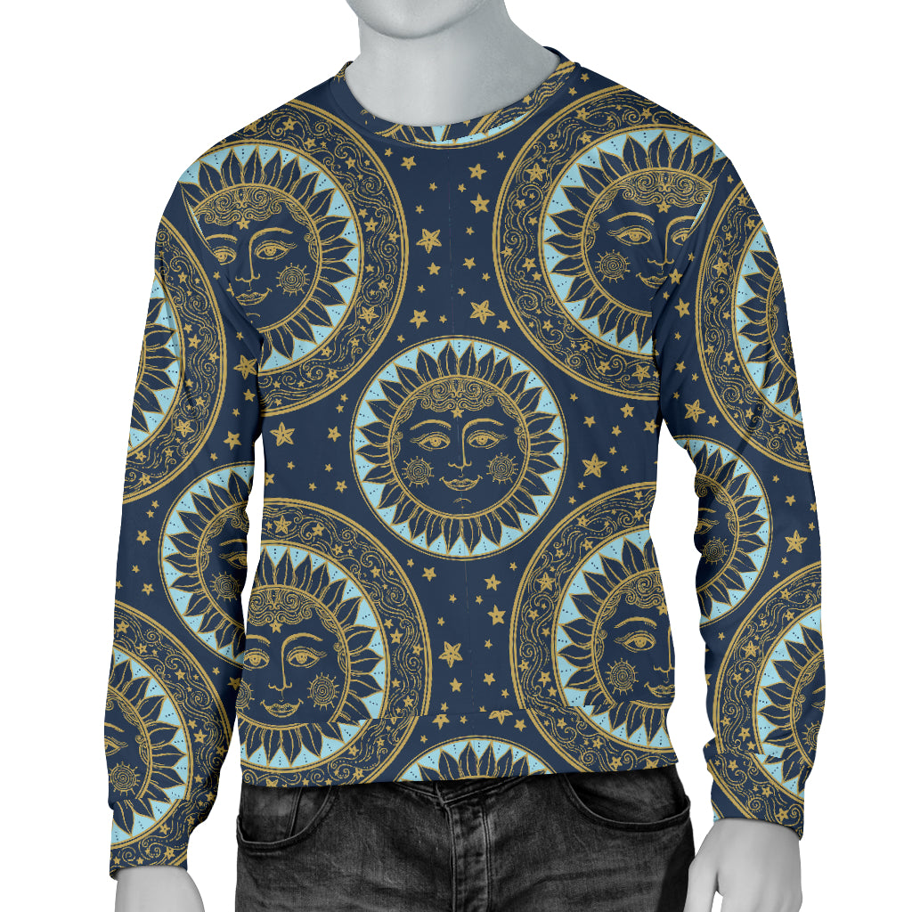 Boho Sun Dream Men Long Sleeve Sweatshirt