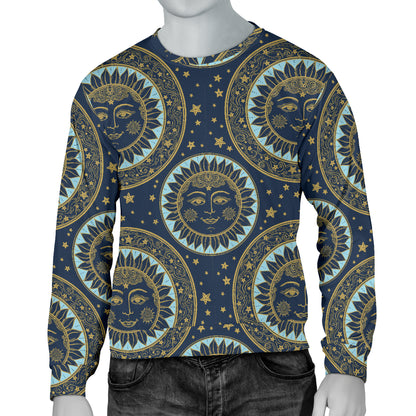 Boho Sun Dream Men Long Sleeve Sweatshirt