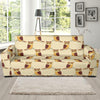 Owl Pattern Print Design A07 Sofa Slipcover