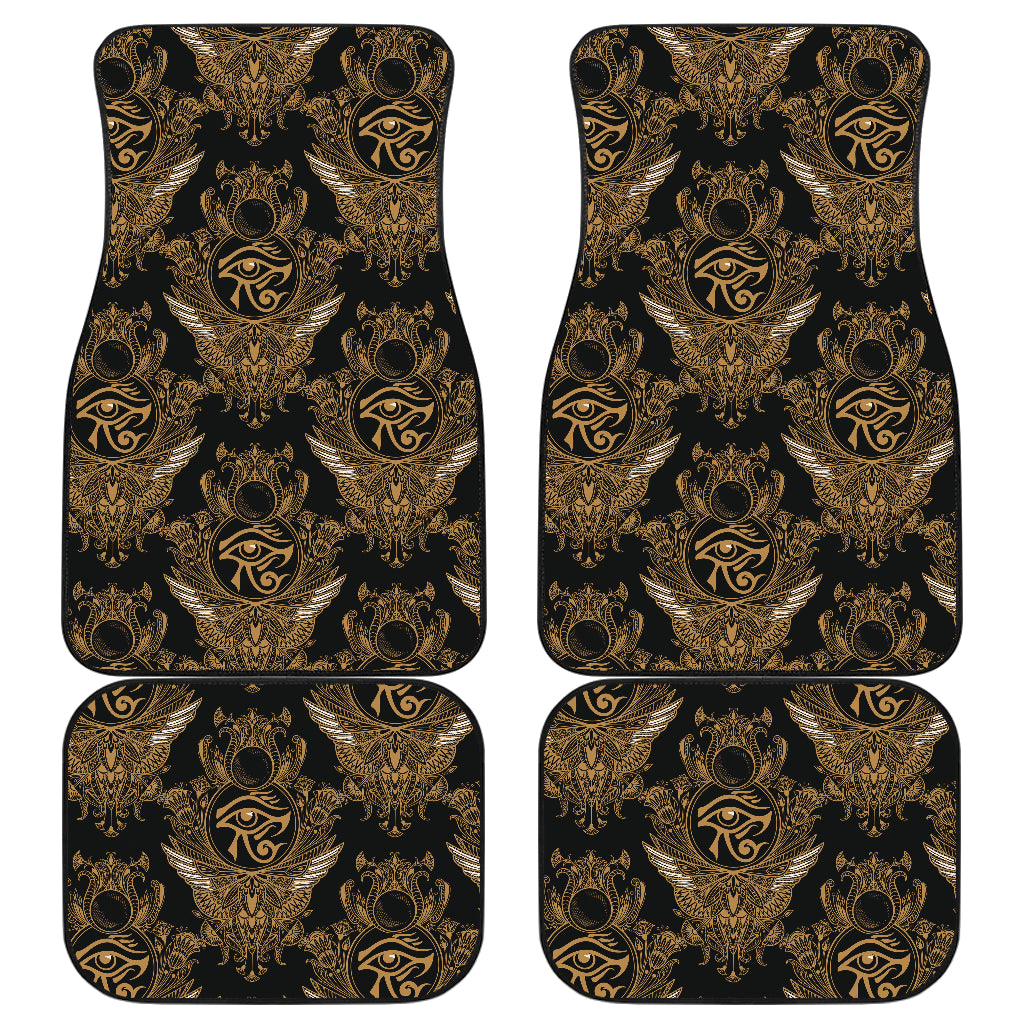 Eye of Horus Mandala Style Car Floor Mats Front Back