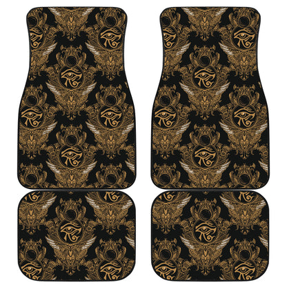 Eye of Horus Mandala Style Car Floor Mats Front Back