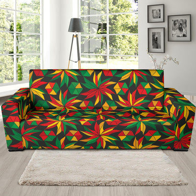 Rastafarian Pattern Print Design A03 Sofa Slipcover