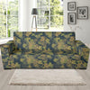 Camouflage Tropical Pattern Print Design 04 Sofa Slipcover