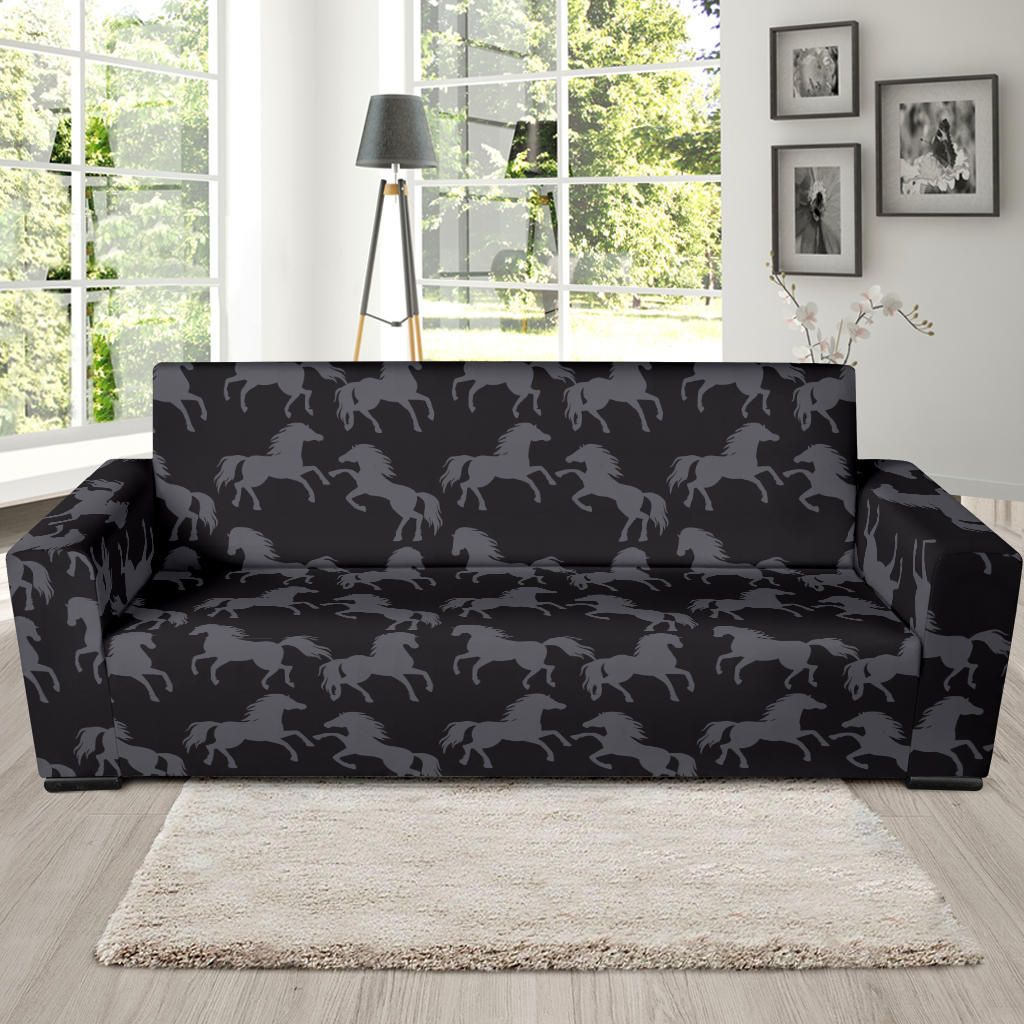 Horse Print Design LKS305 Sofa Slipcover