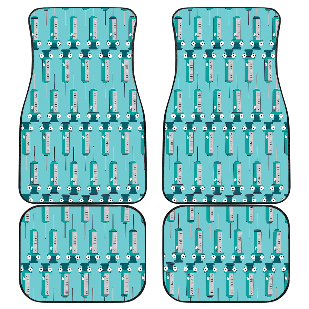 Phlebotomist Concept Design Car Floor Mats Front Back