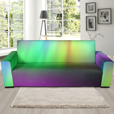 Aurora Borealis Pattern Print Design 03 Sofa Slipcover