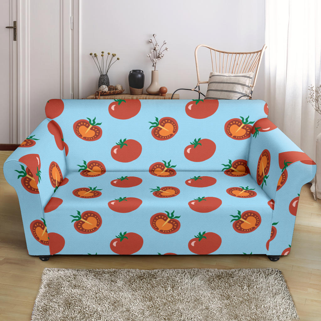 Tomato Print Design LKS304 Loveseat Couch Slipcover