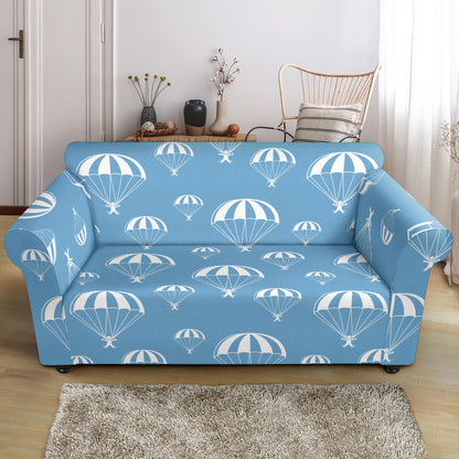 Skydiver Print Design LKS305 Loveseat Couch Slipcover