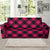 Buffalo check Pink Pattern Print Design 01 Sofa Slipcover