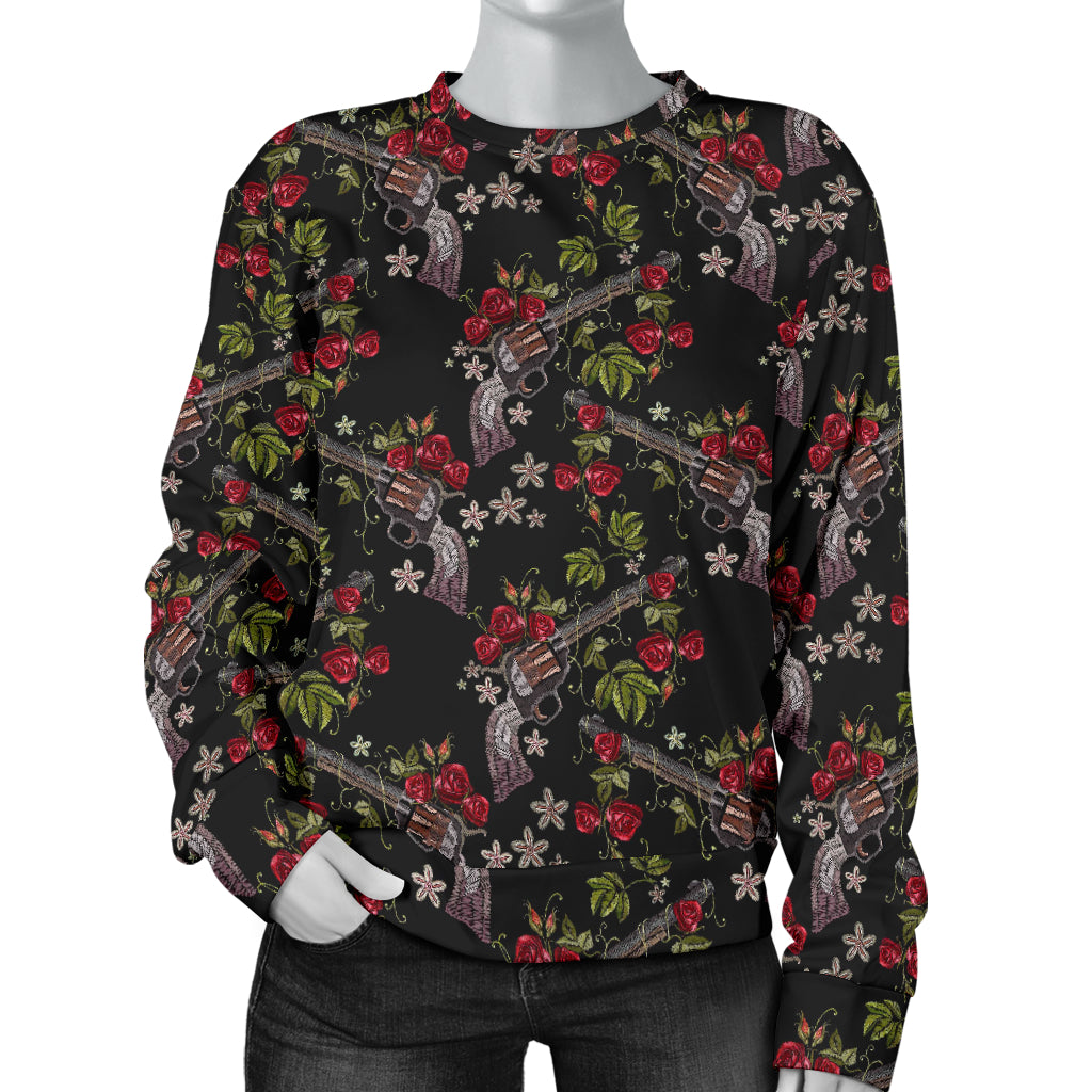 Western Design Women Long Sleeve Sweatshirt