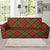 Plaid Holiday Pattern Print Design A01 Sofa Slipcover