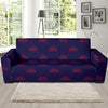 Bicycle Pattern Print Design 01 Sofa Slipcover