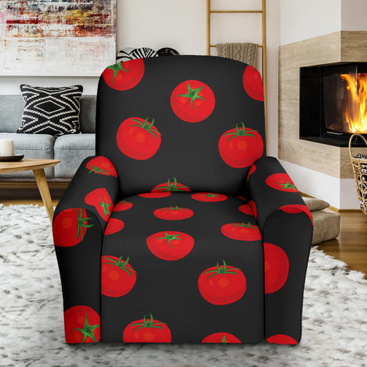 Tomato Print Design LKS305 Recliner Slipcover with Pocket