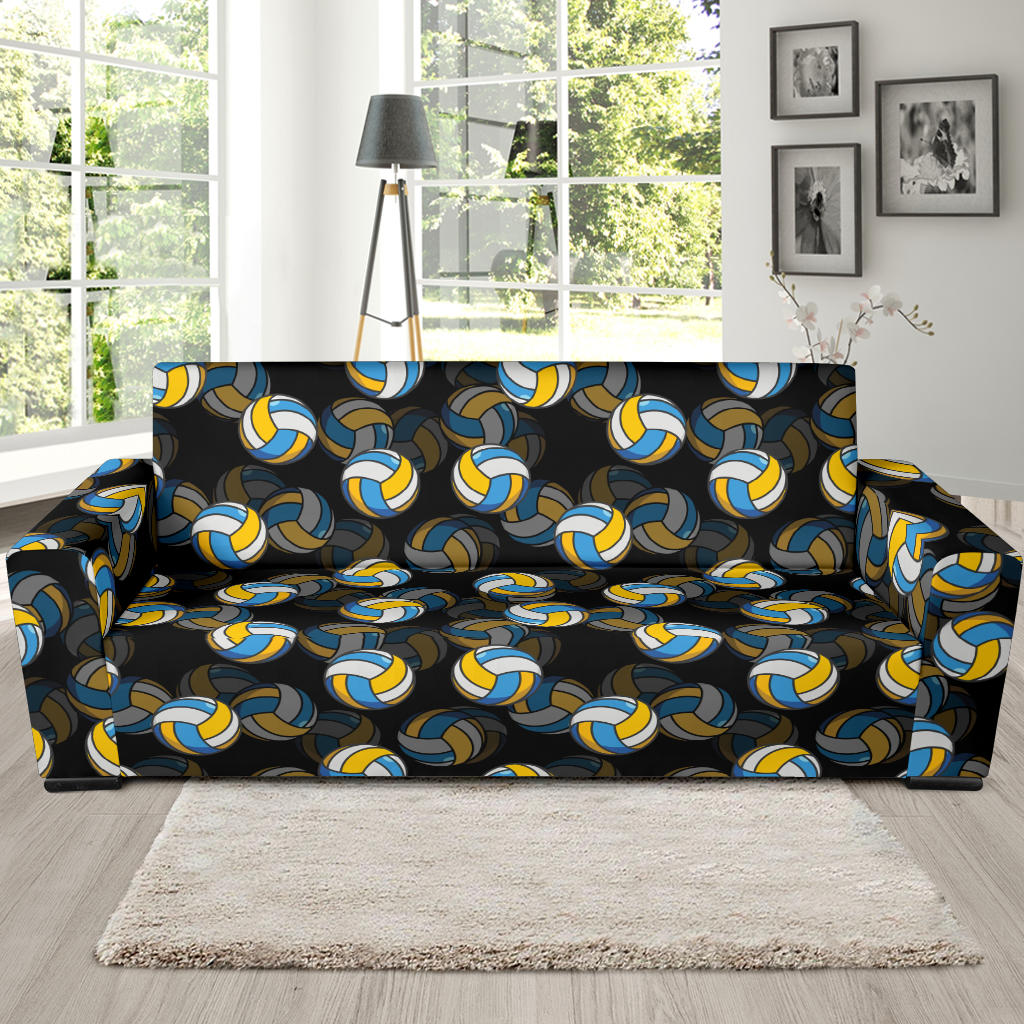 Volleyball Print Design LKS302 Sofa Slipcover