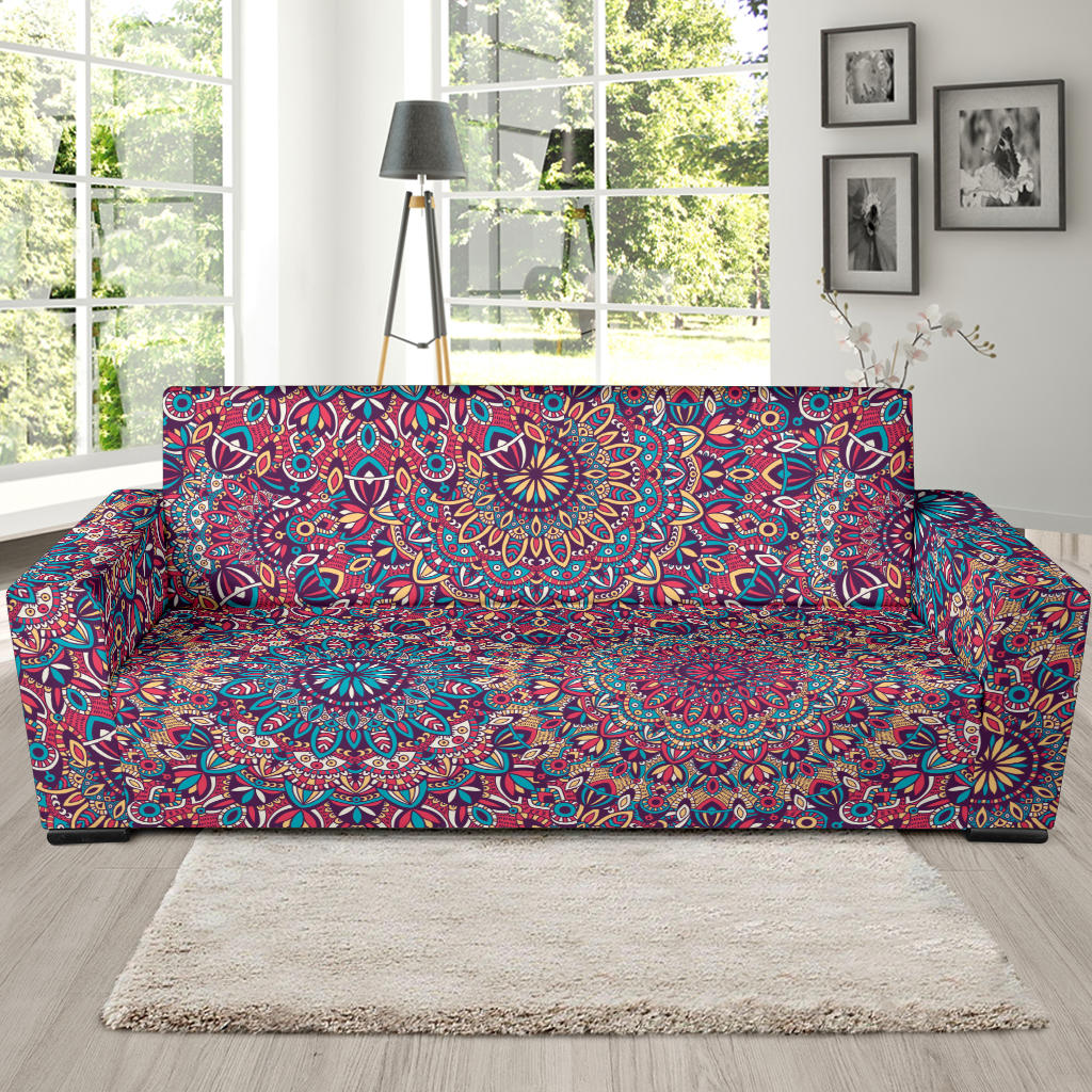 Boho Pattern Print Design 05 Sofa Slipcover