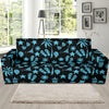 Beach Scene Pattern Print Design 03 Sofa Slipcover