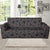 Crow Pattern Print Design 02 Sofa Slipcover