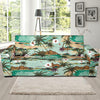 Pacific island Pattern Print Design A03 Sofa Slipcover