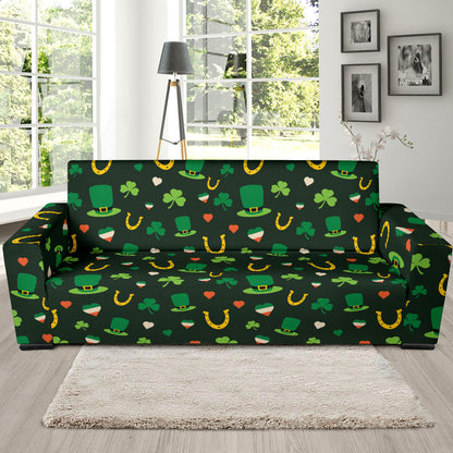 Shamrock Print Design LKS308 Sofa Slipcover