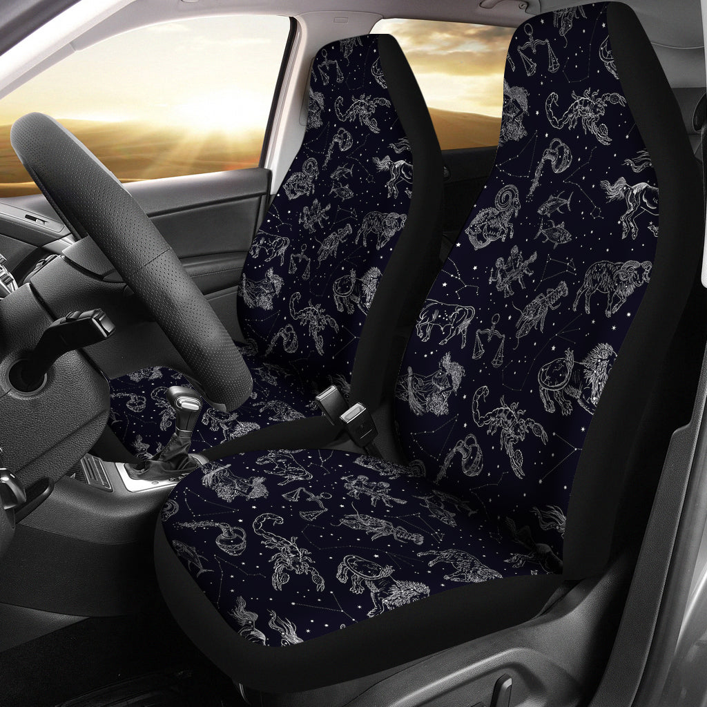 Zodiac Print Design LKS304 Car Seat Covers