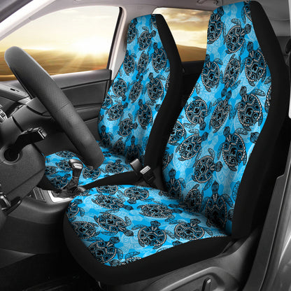 Tribal Pattern Print Design LKS307 Car Seat Covers